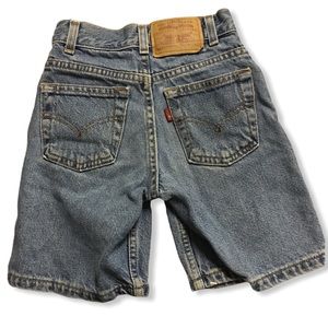 Levi's Boy’s vintage 550 jean denim pants shorts relaxed fit size 7 regular